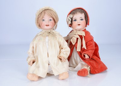 Lot 490 - An Ernst Heubach for Gebrüder Ohlhaver Revalo 22.12 character baby doll