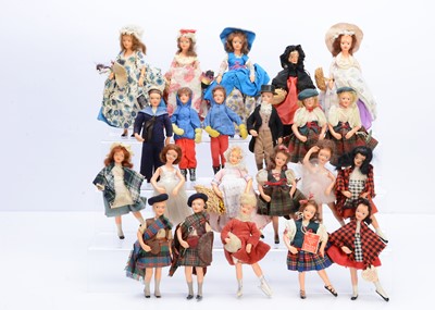 Lot 614 - Nine Peggy Nisbet Dancing Girls