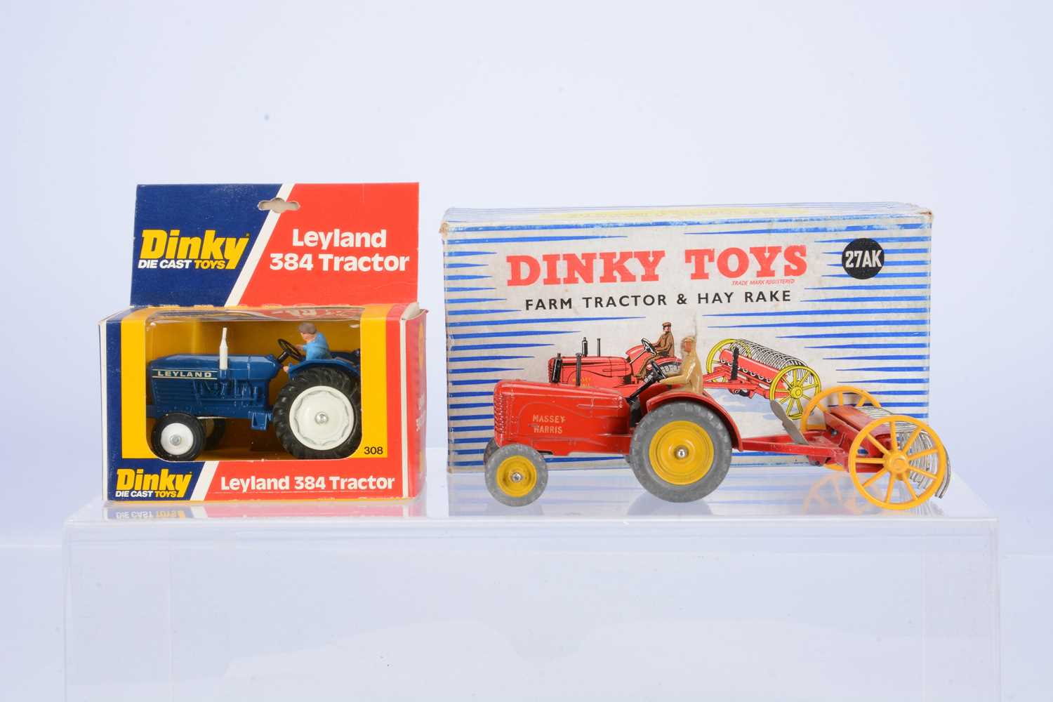 Lot 22 - Dinky Toy Tractors