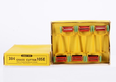 Lot 81 - A Dinky Toys 384/105e Grass Cutter Trade Box