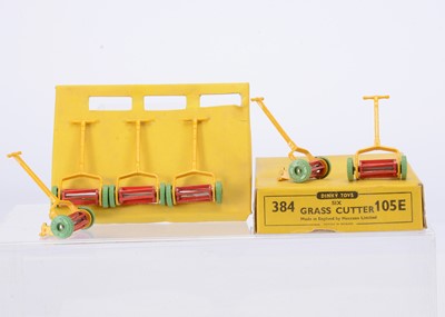 Lot 81 - A Dinky Toys 384/105e Grass Cutter Trade Box