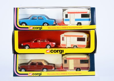Lot 126 - 1970's-80's Corgi Toys Sets With Caravans