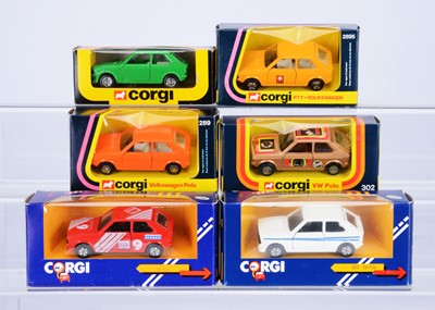 Lot 144 - 1970's-80's Corgi Toys Volkswagen Polo's