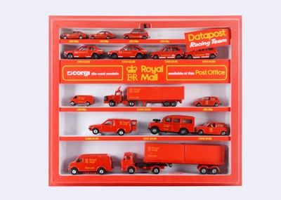 Lot 160 - A 1980's Corgi Toys Royal Mail & Datapost Post Office Shop Display