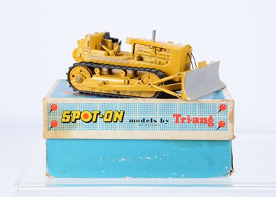 Lot 208 - A Scarce Tri-ang Spot-On No.116 Caterpillar D.9 Bulldozer