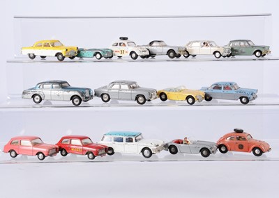 Lot 227 - Playworn Tri-ang Spot-On Cars