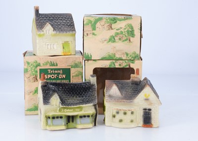 Lot 233 - Tri-ang Spot-On Young & Fogg Rubber Co Cotswold Village Series Buildings