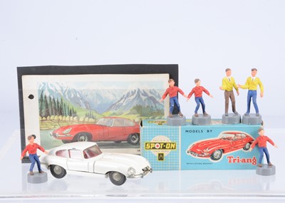 Lot 240 - A Boxed Tri-ang Spot-On No.217 Jaguar 'E-Type'