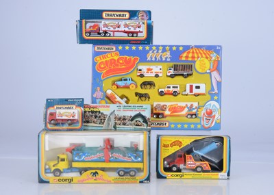Lot 255 - Corgi & Matchbox Circus Models
