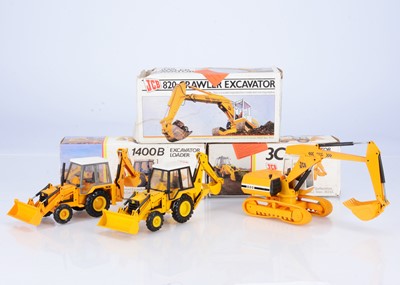 Lot 277 - 1:50 Scale 'JCB' Construction Models by NZG