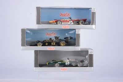 Lot 294 - Quartzo 1:18 Scale 1960's-70's Formula 1 Cars