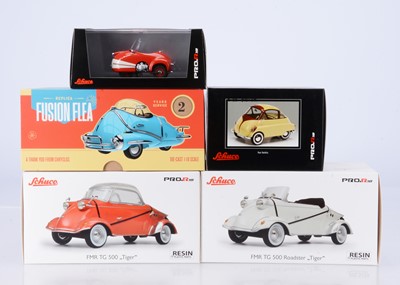 Lot 319 - Schuco & The Wand Company 1:18 Scale Microcar Models