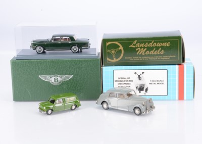 Lot 325 - White Metal & Resin 1:43 Scale Models