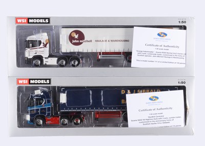 Lot 342 - WSI Models (Search Impex) 1:50 Scale Limited Edition Trucks