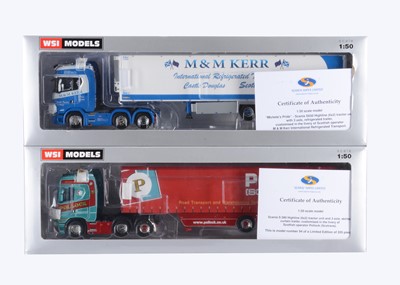 Lot 343 - WSI Models (Search Impex) 1:50 Scale Limited Edition Trucks