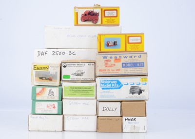 Lot 399 - White Metal Kits