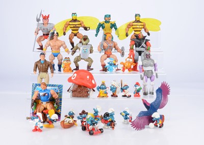 Lot 414 - 1980's Action Figures & Toys