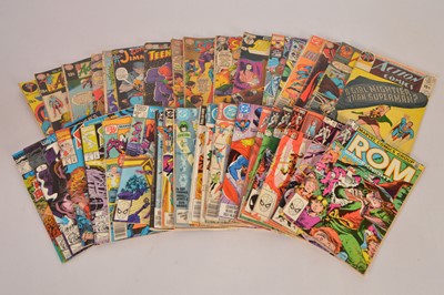 Lot 455 - DC and Marvel Comics 1960s-90s (37)