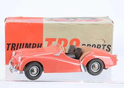 Lot 472 - A 1950's Victory Industries Ltd 1:18 Scale Triumph TR2 Sports Car