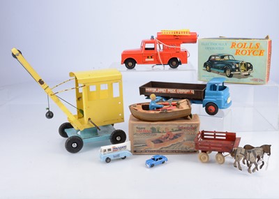 Lot 486 - A boxed Tri-ang Minic M.519 Jack in the Boat