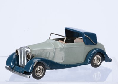 Lot 562 - A Tri-ang Minic Tinplate Clockwork 43M Pre-War Daimler Type Sedanca