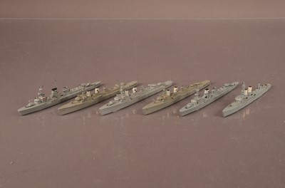 Lot 703 - Waterline Models 1:1200 scale 1930s