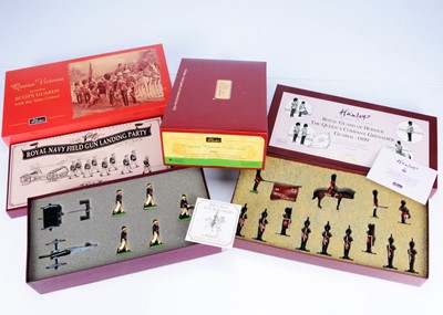 Lot 769 - Britains New Metal boxed sets comprising 8898 Royal Navy Landing Party
