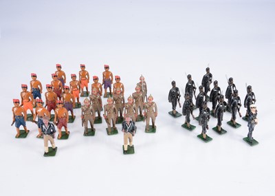 Lot 784 - Nostalgia loose 8pce set N392 21st Regiment of Bombay Native Infantry, India 1894 with (4) additional ORs