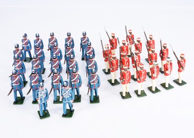 Lot 796 - Nostalgia loose 8pce set comprising 2 X N51 Mount Alexander Rifles, Victoria, Australia 1875 with (6) additional ORs