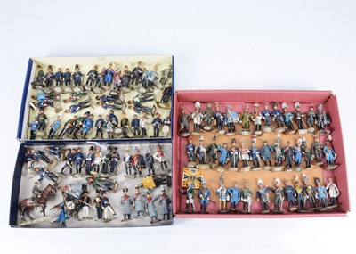 Lot 852 - A collection of Stadden and Hinton Hunt 54mm figures painted to a good amateur standard