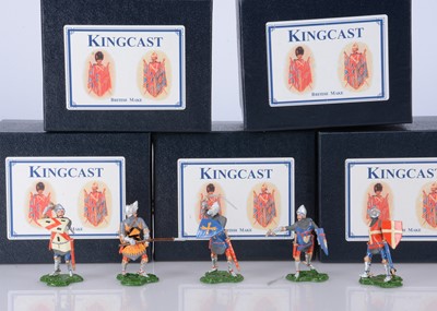 Lot 865 - Kingcast boxed Knights of the Wyvern Standard series comprising WS2 Amadee, Comte de Savoy