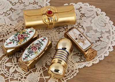 Lot 301 - Lipstick compacts