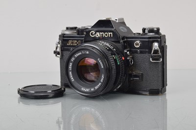 Lot 5 - A Canon AE-1 SLR Camera