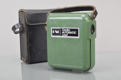 Lot 8 - A Cowley Automatic Level, G-VG, in case
