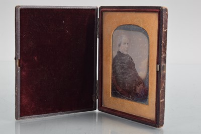Lot 17 - A Quarter Plate Daguerreotype.
