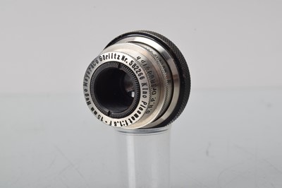 Lot 20 - A Hugo Meyer & Co. Gorlitz Kino Plasmat 15mm f/1.5 Cine Lens