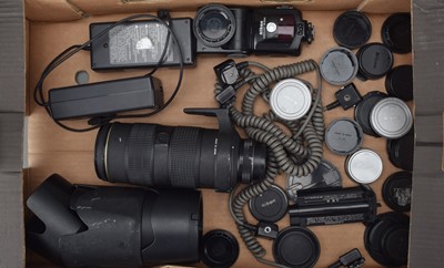 Lot 45 - A Nikon Lens and Accessories