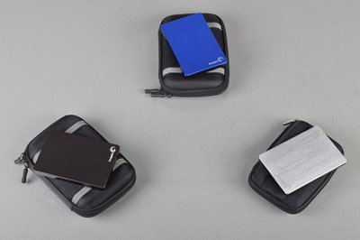 Lot 101 - Three Seagate External Hard Drives