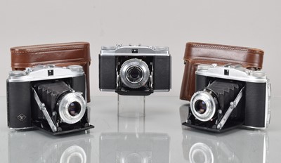 Lot 122 - Three Agfa Folding Cameras
