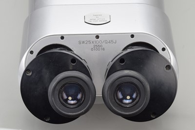 Lot 129 - A Pair of Monk Optics Ltd SW25x100 Q45J Series Observational Binoculars