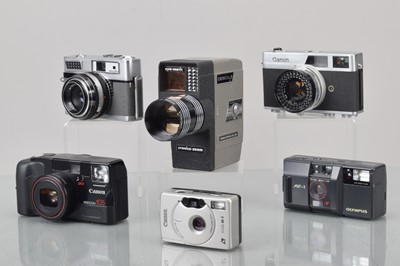 Lot 163 - A Group of 35mm Cameras
