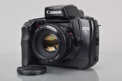 Lot 172 - A Canon EOS 5 SLR Camera