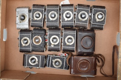 Lot 205 - Thirteen Foth Derby Folding Cameras
