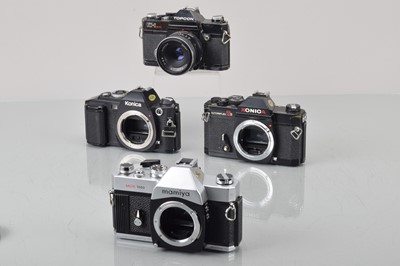 Lot 215 - Four SLR Cameras