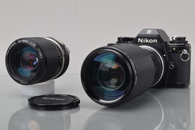 Lot 229 - A Nikon EM SLR Camera