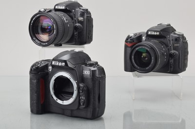 Lot 321 - Three Nikon DSLR Cameras