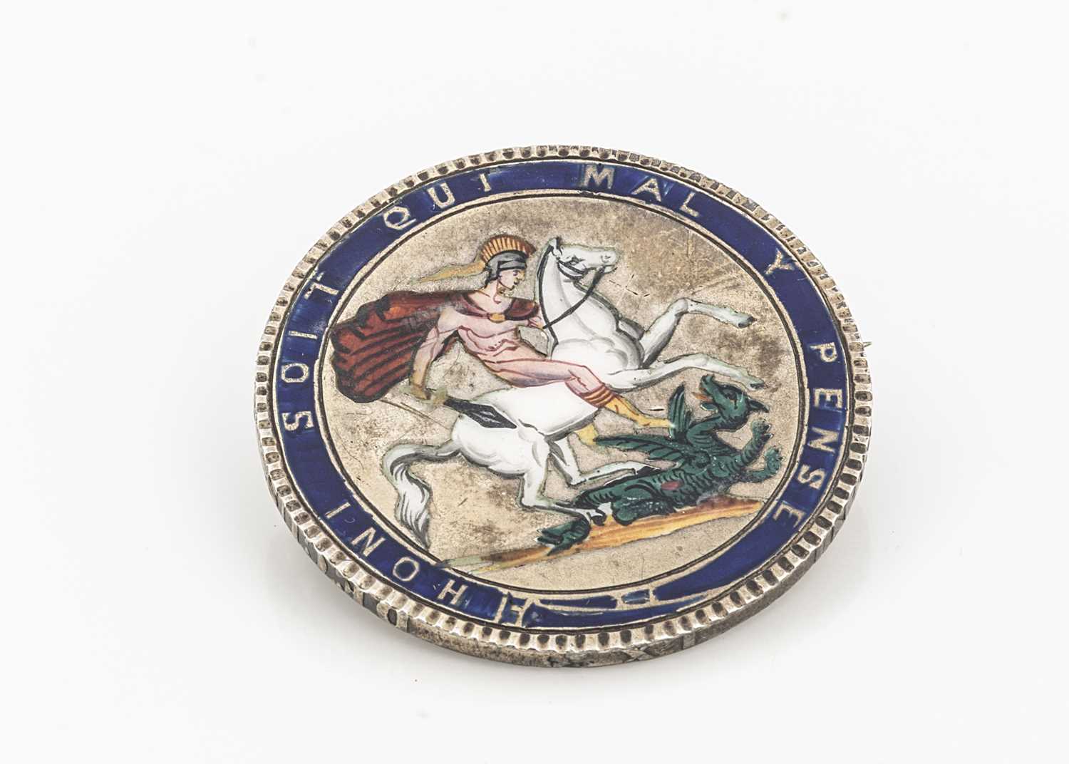 Lot 37 - A George III enamelled crown