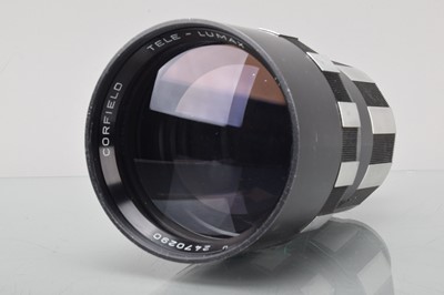 Lot 381 - A Corfield Tele-Lumax 400mm f/4.5 lens