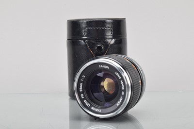 Lot 390 - A Canon FD 35m f/2 Lens