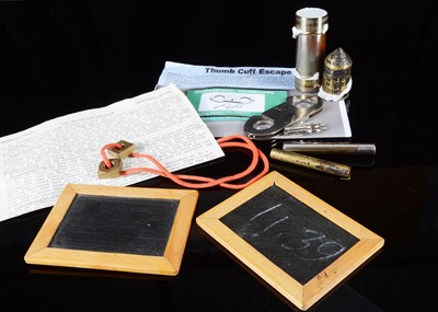 Lot 82 - A collection of five vintage magic tricks